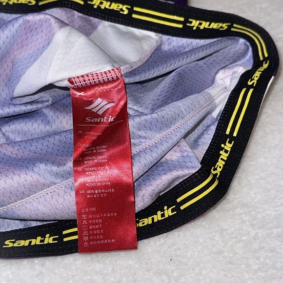 Santic Cycling Jersey Short Sleeve Ladies Bike Jerseys Biking Shirts - Picture 8 of 12